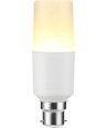 Ampoule LED B22d 9W - 12,5cm, 95-265V, 1180lm, verre opale, 3000K