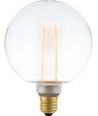 Ampoule LED E27 3,5W dimmable - G125, Globe Vintage, 2000K, verre clair