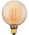 Ampoule LED vintage E27 3,5W dimmable - G125, 1800K, verre doré, 120lm