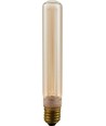 Ampoule LED vintage E27 2,5W dimmable - 18,5cm, 1800K, verre doré, Tube T30