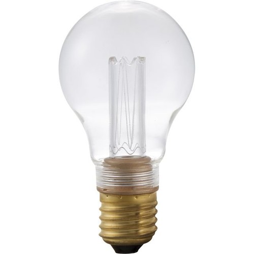 Ampoule LED vintage E27 2,5W dimmable - A60, 2000K, verre clair, 65lm