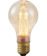 Ampoule LED vintage E27 2,5W dimmable - A60, 1800K, verre doré, 65lm