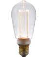 Ampoule LED Vintage E27 3,5W dimmable - ST64, 2000K, Rustika, verre clair