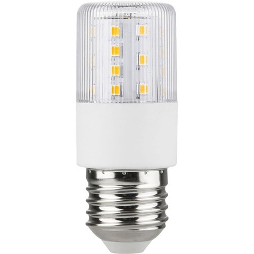 Ampoule LED tube E27 7W dimmable - 8cm, 806lm, verre clair, 2700K