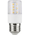 Ampoule LED tube E27 7W dimmable - 8cm, 806lm, verre clair, 2700K
