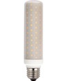 Ampoule LED tube E27 15W 14,9cm - 1600lm, dimmable, verre opale, AC/DC