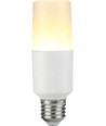Ampoule LED Stick E27 9W, 95-265V - 12,5cm, 1180lm, 3000K, verre opale