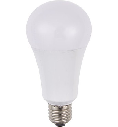 Ampoule LED E27 14W dimmable - A60, 1500lm, verre opale, 2700K