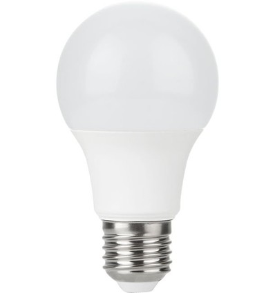 Ampoule LED E27 5,5W, 12-60V - A60, 600lm, verre opale, 3000K