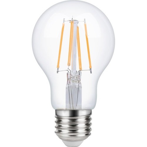 Ampoule LED filament E27 4W dimmable - A60, 2200K, claire, 380lm