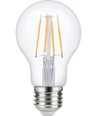 Ampoule LED filament E27 4W dimmable - A60, 2200K, claire, 380lm
