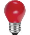 Ampoule LED E27 1W G45 - Rouge, Party Colour Premium