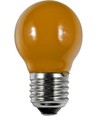 Ampoule LED E27 1W G45 - Orange, Party Colour Premium