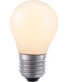 Ampoule LED sphérique E27 2,8W dimmable - G45, filament, verre dépoli, 2700K