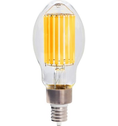 Ampoule LED E40 85W ED120 - 15300lm, 120-277V, verre clair, blanc chaud