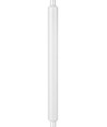 Ampoule LED S19 48cm / 9W - 850lm, verre dépoli, blanc chaud