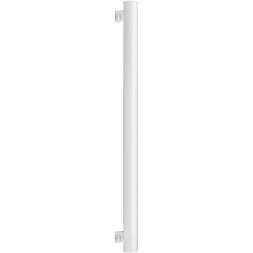 Tube LED S14s T30 7W - 640lm, 2700K, verre opale