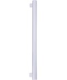 Tube LED S14s 8W, 4000K - 880lm, T30, Verre opale
