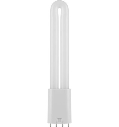 Tube LED PLL 2G11 23cm 8W - 1000lm, 4 broches, verre opale