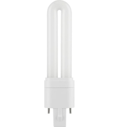 Ampoule LED G23 3W G23-SMART3 - 13,4 cm, compatible ballast, 6500K, verre opale