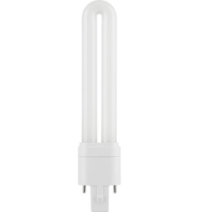 Ampoule LED G23 4,5W G23-SMART4 - 15,9cm, compatible ballast, 580lm, verre opale