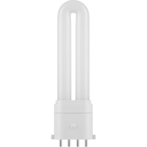 Ampoule LED 2G7 3W - 12,1cm, 4 broches, verre opale, 4000K