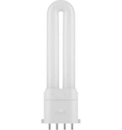 Ampoule LED 2G7 3W - 12,1cm, 4 broches, verre opale, 4000K