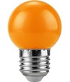 Ampoule LED E27 1W G45 - Orange, pour guirlande guinguette