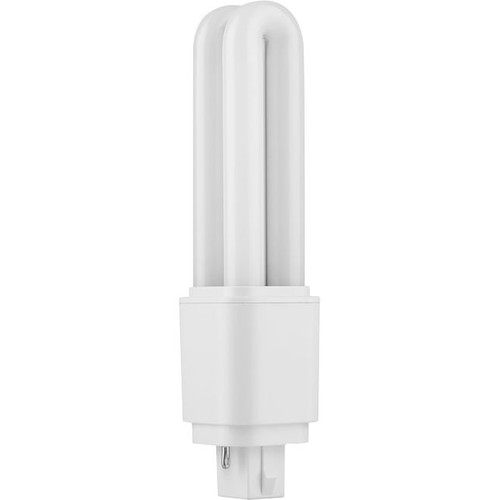 Ampoule LED G24d-2 6W 14,3cm - Compatible direct/ballast, 880lm, verre opale