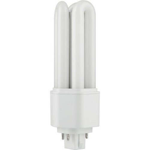 Ampoule LED GX24q-4 10W - 14cm, 1450lm, 4000K, verre opale, 4 broches