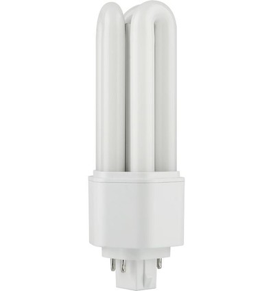Ampoule LED GX24q 14cm 10W - 1450lm, 4 broches, verre opale, 6500K