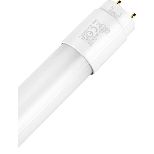 Tube LED T8 60cm 9W Vert - Verre, compatible direct/ballast