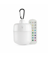 Lampe LED rechargeable RGBW - Magnétique & USB-C, avec télécommande & mousqueton