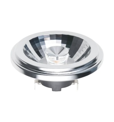 Ampoule LED AR111 G53 15W dimmable, 12V - 10°, 1080lm, 2700K, gris