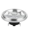 Ampoule LED G53 AR111 12W, 12V - 10°, dimmable, 2700K, gris, AC/DC