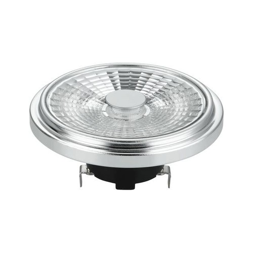 Ampoule LED G53 AR111 12W, 12V - 1000lm, 30°, dimmable, 2700K, gris