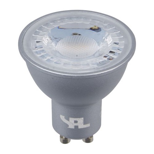 Ampoule LED GU10 5W - 360lm, 40°, dimmable, argent, 3000K