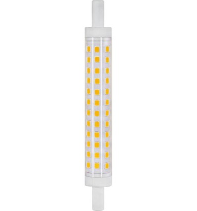 Ampoule LED R7S 118mm / 9W - 830lm, 3000K, verre clair, céramique