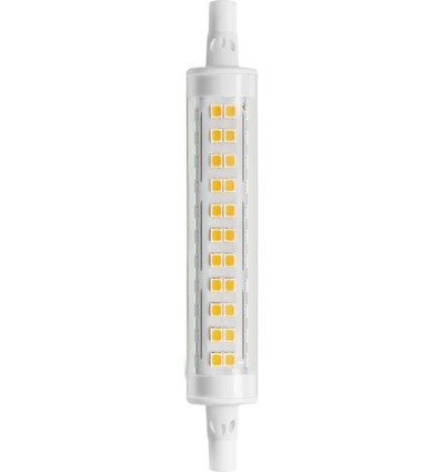 Ampoule LED R7S 118mm / 11W - 1600lm, verre clair, 3000K