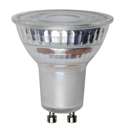 Ampoule LED GU10 5,2W dimmable - 440lm, 38°, verre, 3000K