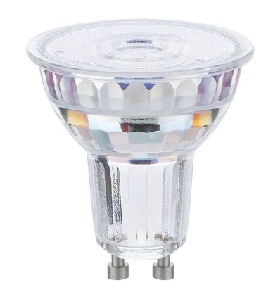 Ampoule LED GU10 3,7W dimmable 3 niveaux - 425lm, 36°, verre, 2700K