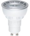 Ampoule LED GU10 5,5W DimToWarm - 2000-2800K, 40°, dimmable, blanc/nickel