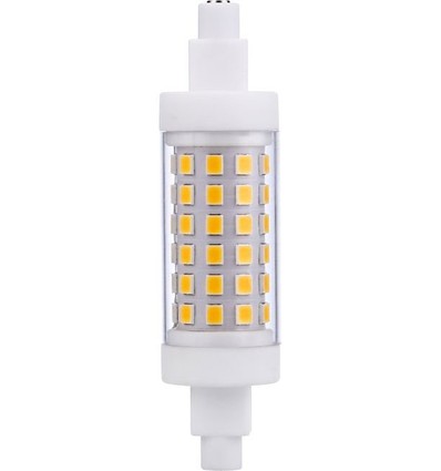 Ampoule LED R7S 5W dimmable - 470lm, 3000K, claire, céramique