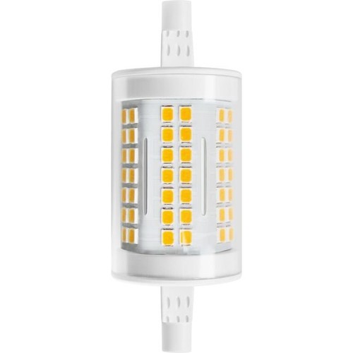 Ampoule LED R7S 78mm / 11W - 1600lm, 3000K, verre clair, céramique