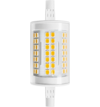 Ampoule LED R7S 78mm / 11W - 1600lm, 3000K, verre clair, céramique