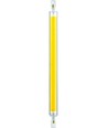Ampoule LED R7S 189mm / 17W - 1700lm, COB, verre clair, blanc chaud