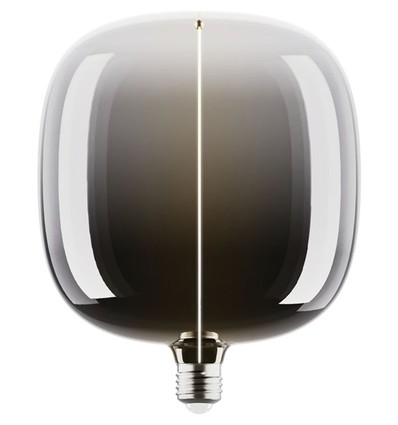 Ampoule LED E27 4,8W dimmable - Big Flex Magnetic, 1800K, Verre fumé, 100lm