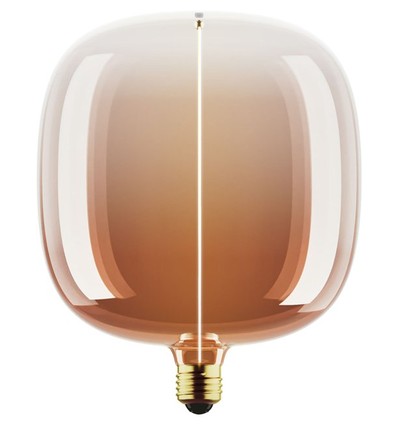 Ampoule LED E27 4,8W dimmable - Big Flex Magnetic, 1800K, Tea brown, 200lm