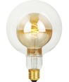 Ampoule LED E27 4,9W Filament Double Globe G125 - 470lm, 2200K, dimmable, verre doré