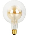 Ampoule LED E27 4,9W Filament Double Globe G125 - 470lm, 2200K, dimmable, verre doré